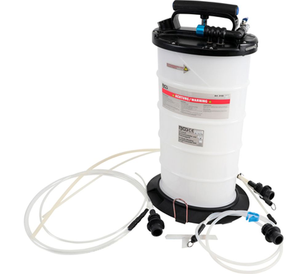 BGS Druckluft-Bremsenentlüfter und Ölabsauggerät - pneumatisch und manuell