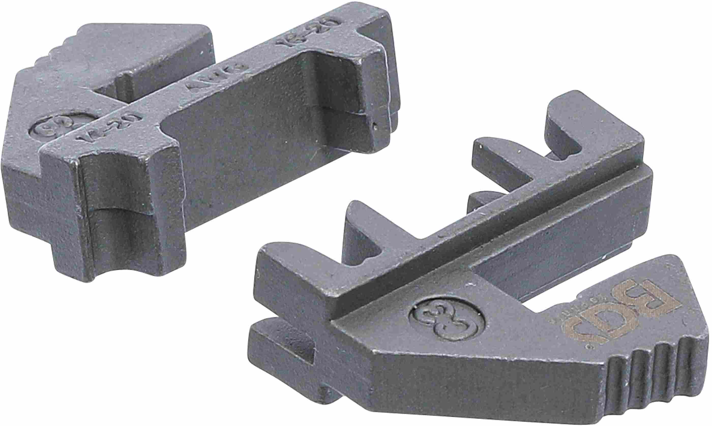 BGS Crimpbacken für abgewinkelte, nichtisolierte Stecker | für Art. 1410, 1411, 1412