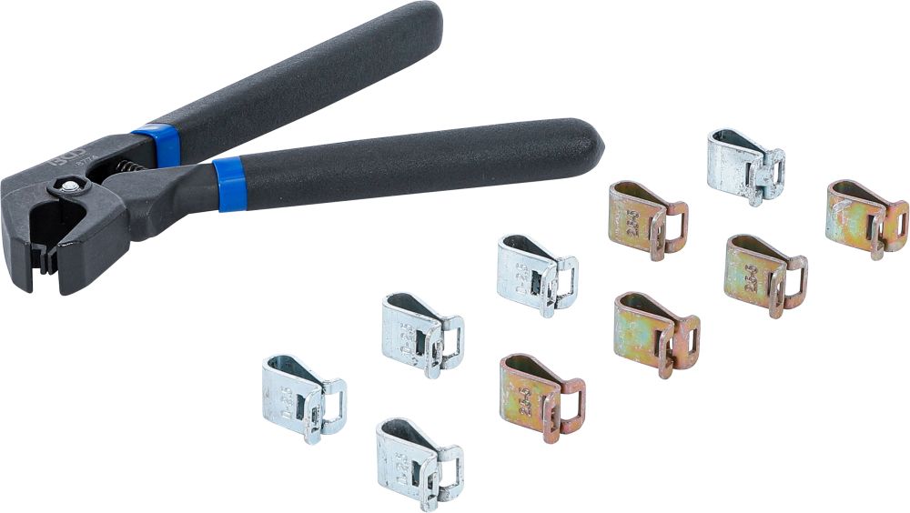 BGS Fixierklammern-Satz mit Klammernzange | 11-tlg.