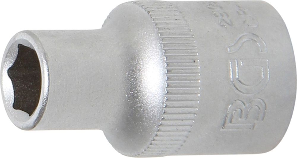 BGS Steckschlüssel-Einsatz Sechskant | Antrieb Innenvierkant 12,5 mm (1/2") | SW 9 mm