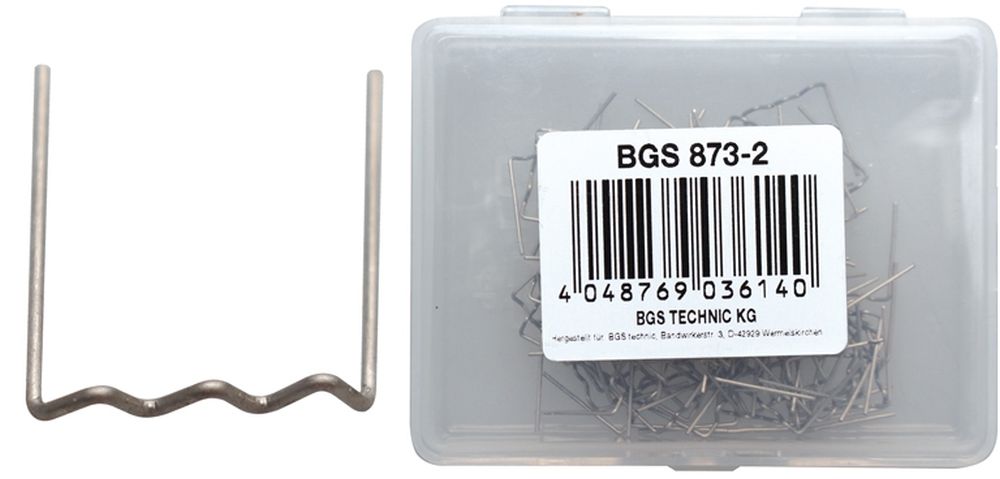 BGS Reparatur-Klammern | U-Form | Ø 0,8 mm | 100-tlg.