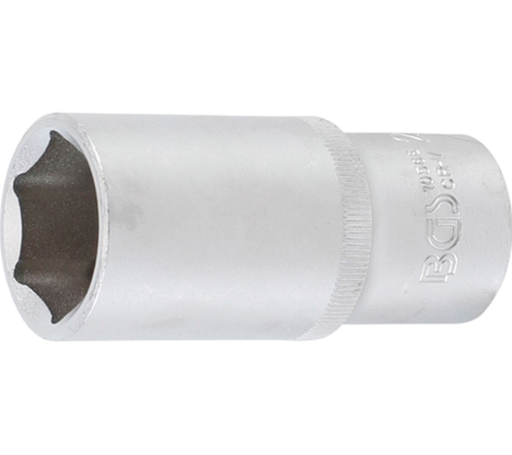 BGS Steckschlüssel-Einsatz Sechskant, tief | Antrieb Innenvierkant 12,5 mm (1/2") | SW 26 mm
