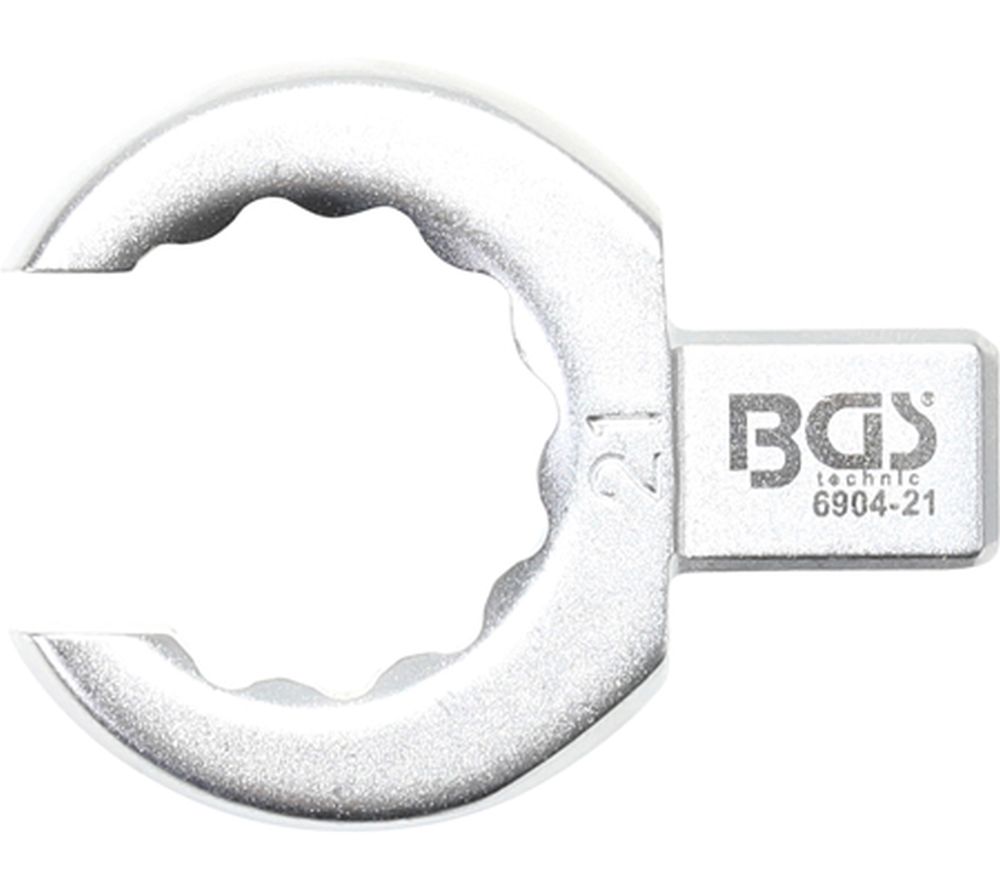BGS Einsteck-Ringschlüssel | offen | 21 mm | Aufnahme 9 x 12 mm