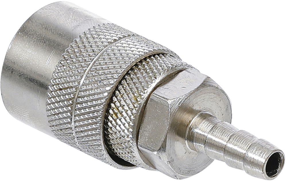 BGS Druckluft-Schnellkupplung mit 6 mm Schlauchanschluss | für USA / Frankreich