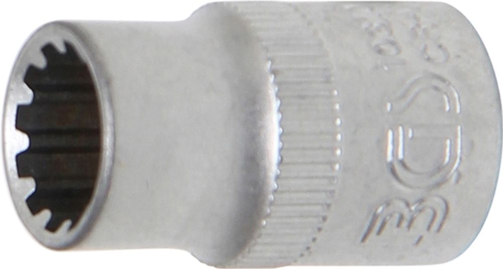 BGS Steckschlüssel-Einsatz Gear Lock | Antrieb Innenvierkant 10 mm (3/8") | SW 10 mm