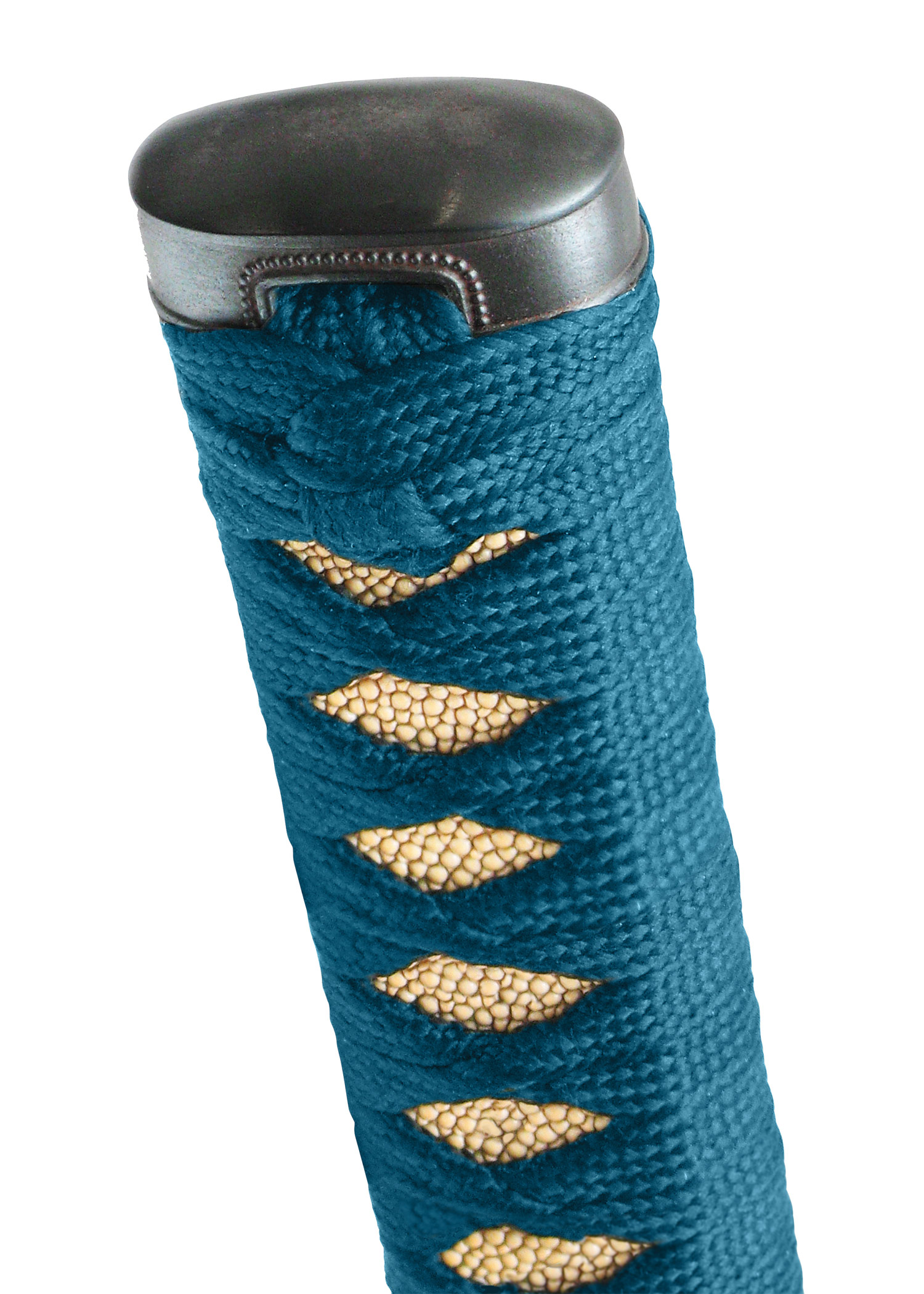 Shikoto Hammer-Forged Longquan Master Teal Katana