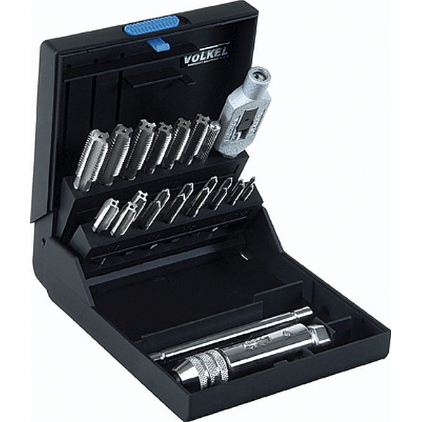 P.K.20 VÖLKEL-Handgewindebohrer-Sortiment, HSS-G, DIN 352, M 3-12