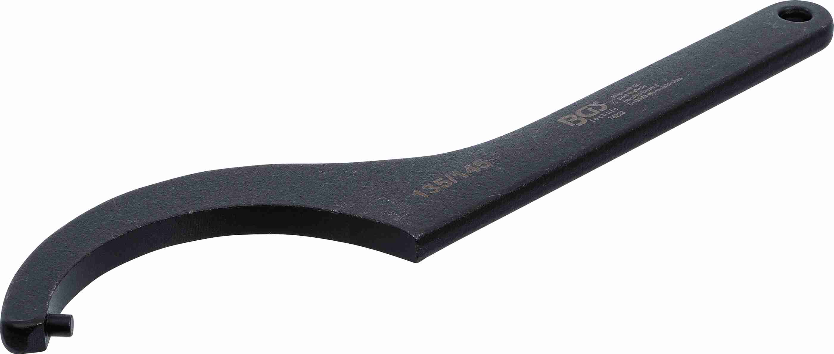 BGS Hakenschlüssel mit Zapfen | 135 - 145 mm