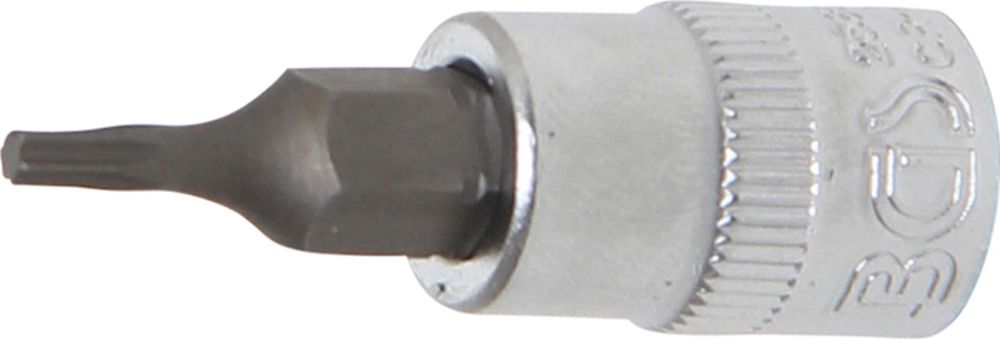 BGS Bit-Einsatz | Antrieb Innenvierkant 6,3 mm (1/4") | T-Profil (für Torx) T8