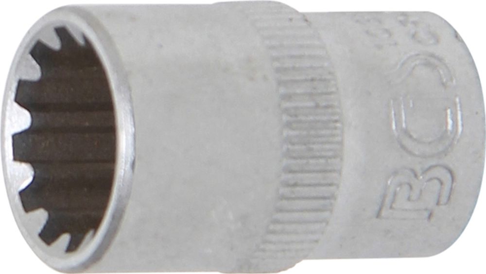 BGS Steckschlüssel-Einsatz Gear Lock | Antrieb Innenvierkant 10 mm (3/8") | SW 12 mm